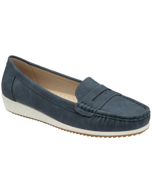 Lotus Blue Durante Loafers
