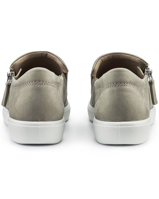 Hotter Gray Daisy Extra Wide Fit Trainers