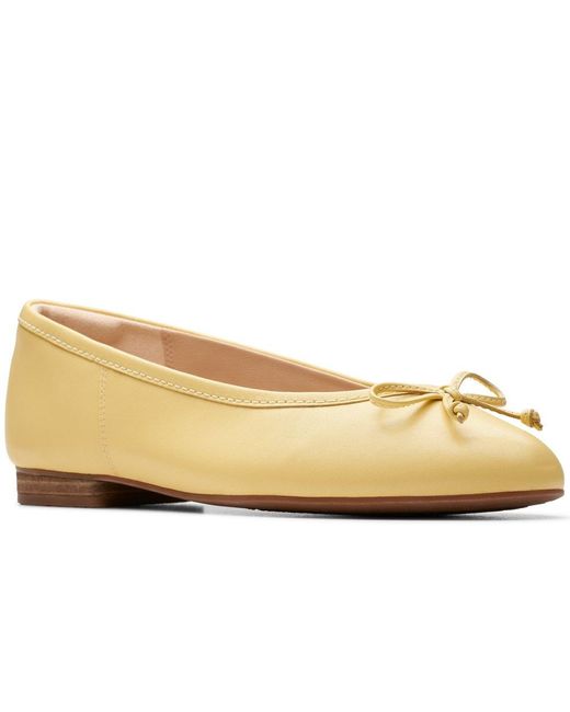 Clarks Natural Fawna Lily Ballet Pumps