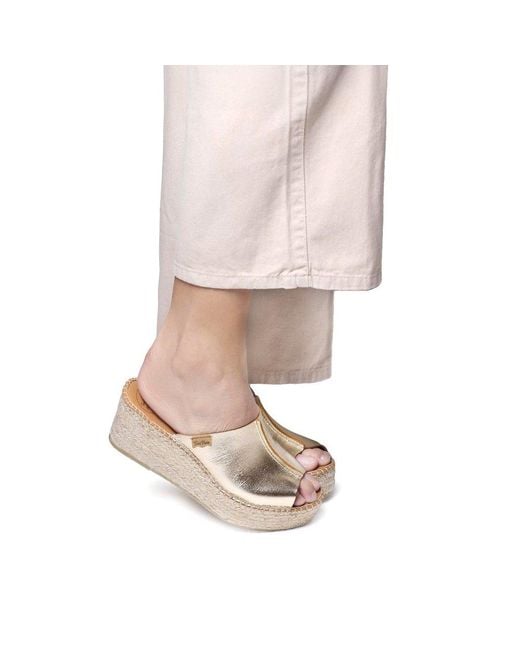Toni Pons Natural Ivonne Wedge Heel Sandals