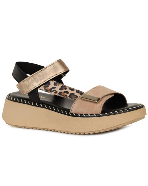 Gabor Metallic Foam Sandals