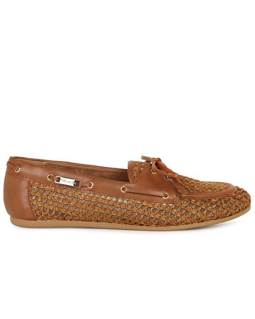 Tamaris Brown Dariana Loafers