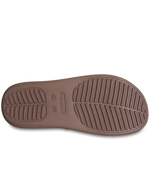 CROCSTM Brown Getaway Strappy Mule Sandals