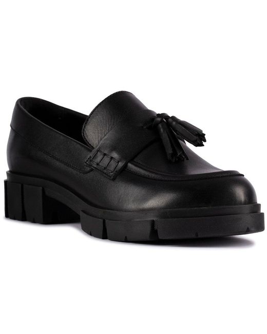 Clarks Leather Teala Loafer Loafers in Black | Lyst Canada