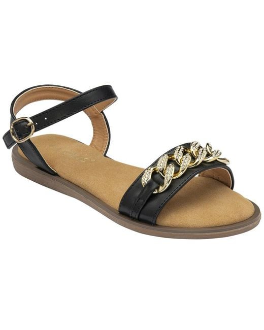 Lotus Metallic Neeta Sandals