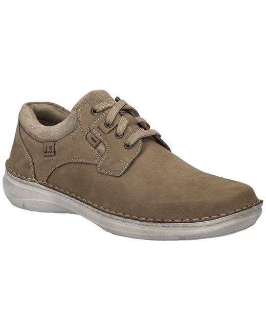 Josef Seibel Brown New Anvers 36 Wide Fit Shoes for men