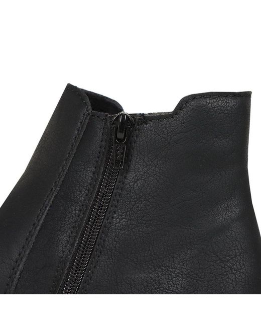 Rieker Black Minnesota Chelsea Boots
