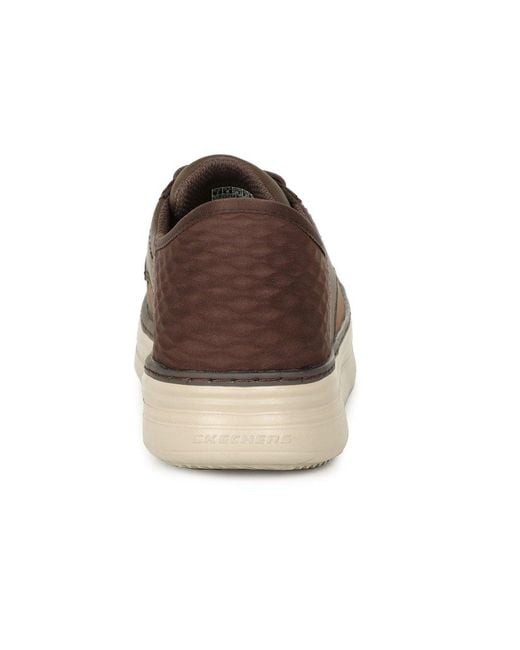 Skechers Brown Hyland Slip for men