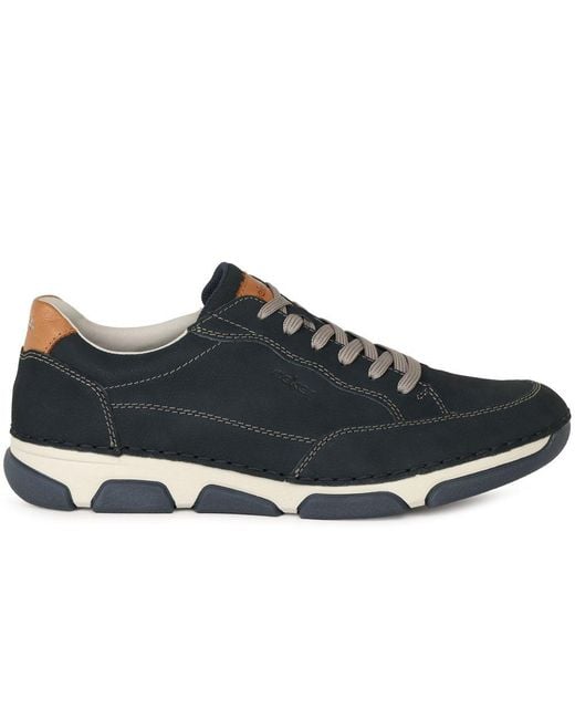 Rieker Blue Loredo Shoes for men