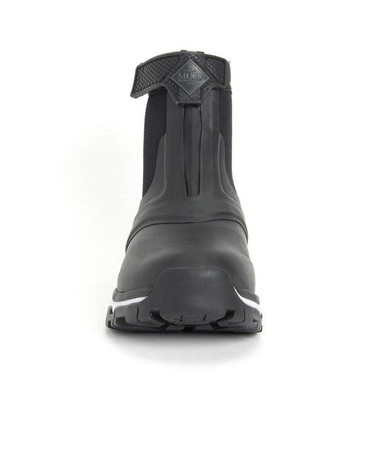 Muck Boot Black Apex Mid Zip Boots