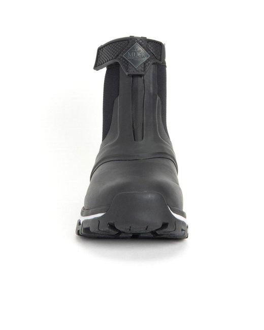 Muck Boot Black Apex Mid Zip Boots