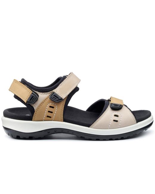 Hotter Blue Walk Ii Wide Fit Sandals