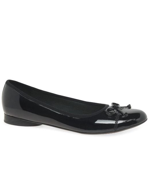 Clarks Black Loreleigh Rae Ballet Pumps