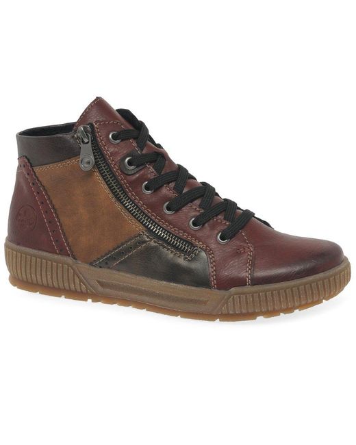 Rieker Brown Lucca Ankle Boots
