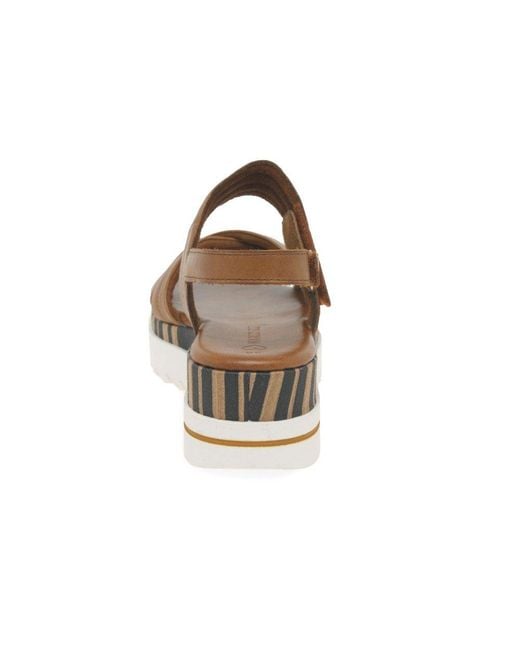 Marco Tozzi Brown Loren Sandals