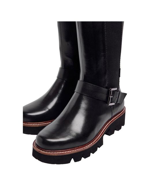 Pod Black Aleena Knee High Boots