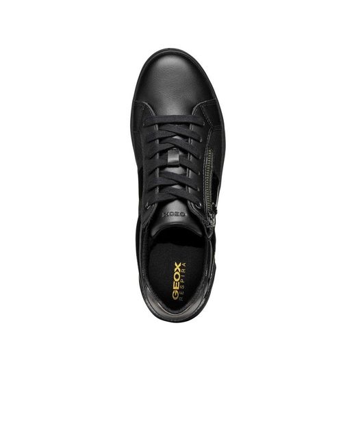 Geox Black D Blomiee E Trainers