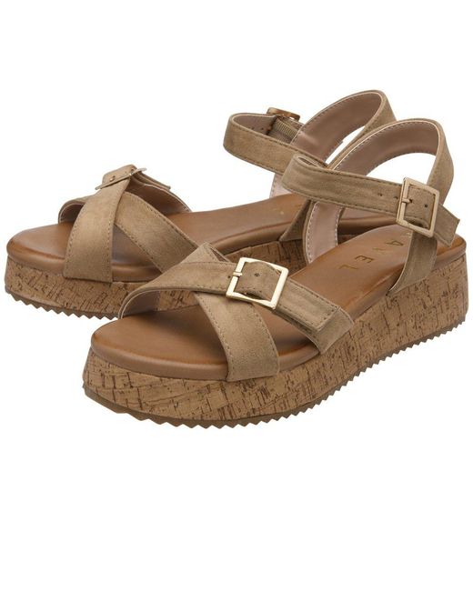 Ravel Metallic Eals Sandals