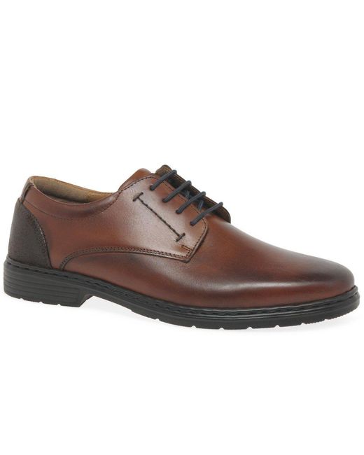 Josef Seibel Brown Alastair 01 Formal Lace Up Shoes for men