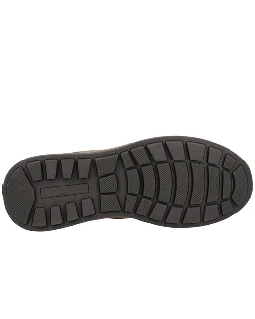 Hush Puppies Brown Adam Lace Up Shoes for men