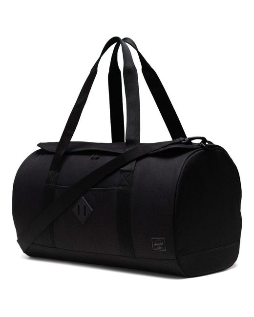 Herschel Supply Co. Black Heritage Duffle Bag Size: One Size