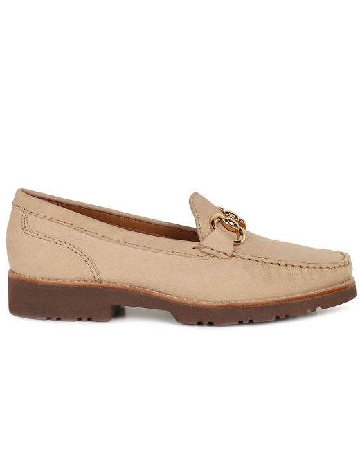 Clinkards (Globo) Natural Cayenne Moccasins