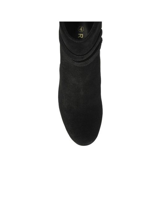 Lotus Black Alder Ankle Boots