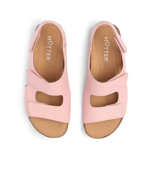 Hotter Pink Explore Sandals