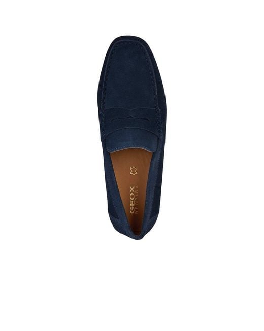 Geox Blue U Kosmopolis + Grip Moccasins for men
