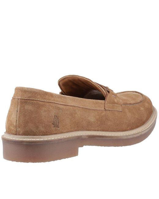 Hush Puppies Brown Gryffin Loafers for men