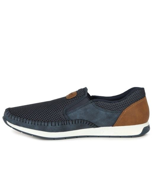 Rieker Blue Mantle Shoes for men