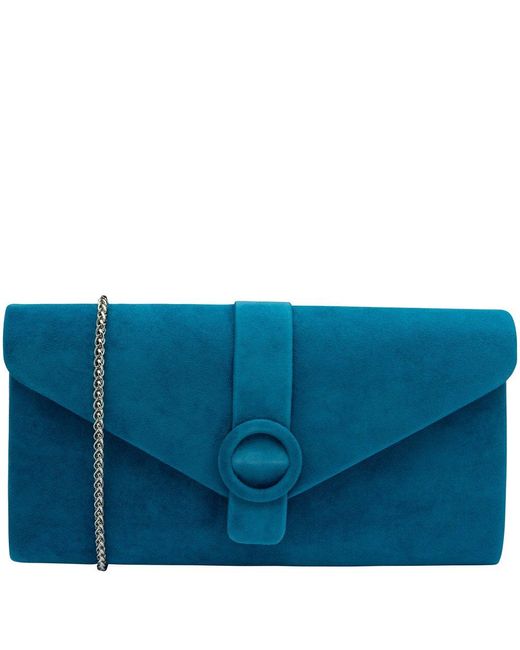 Lotus Blue Clarinda Clutch Bag