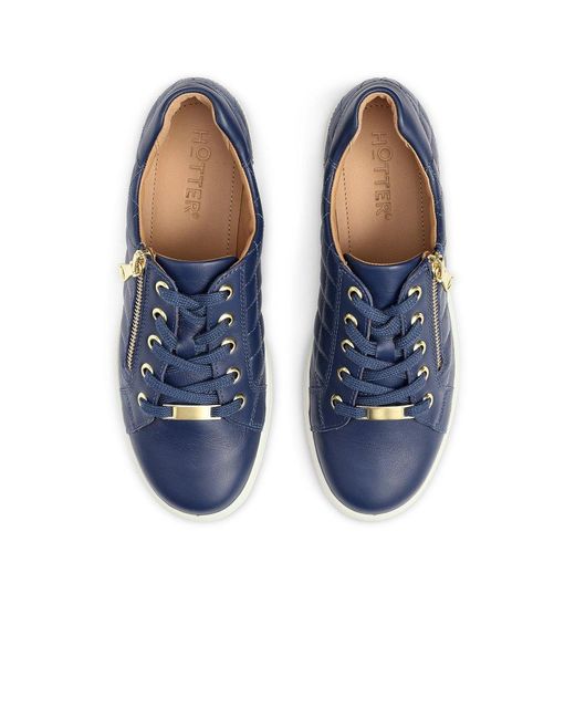 Hotter Blue Wonder Trainers
