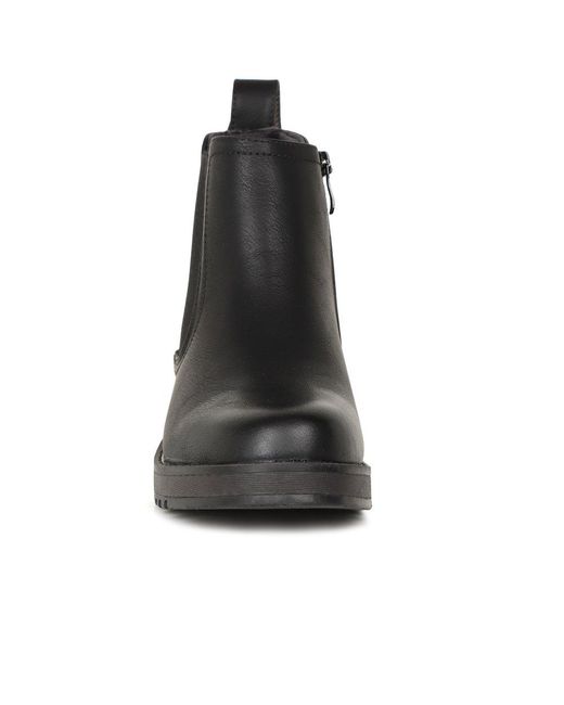 Heavenly Feet Black Rolo 2 Chelsea Boots