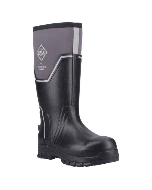 Muck Boot Blue Grit S5 Wellingtons for men