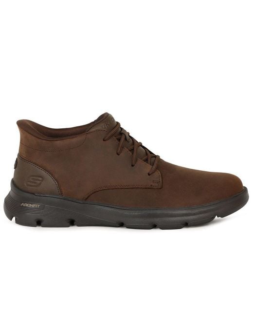 Skechers Brown Slip for men