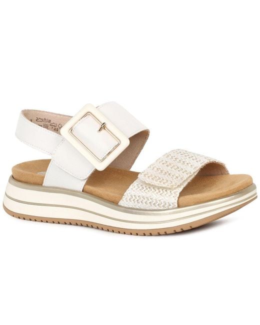 Remonte Metallic Manila Sandals