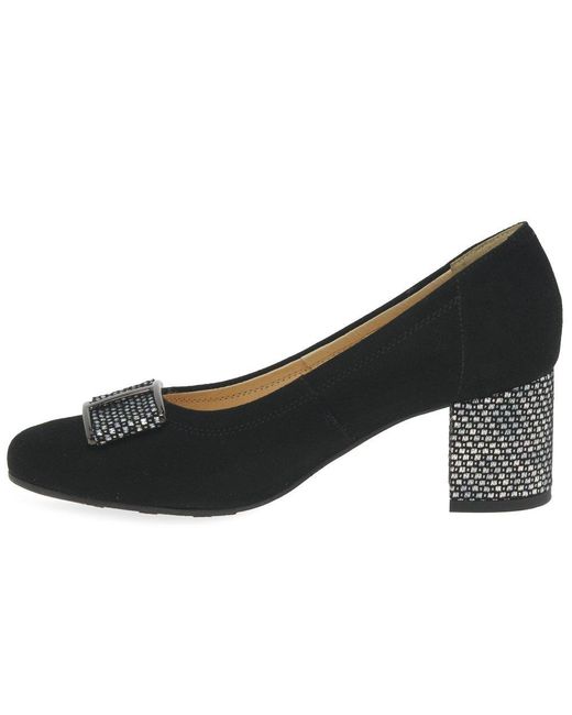 Bioeco Black Daphne Court Shoes