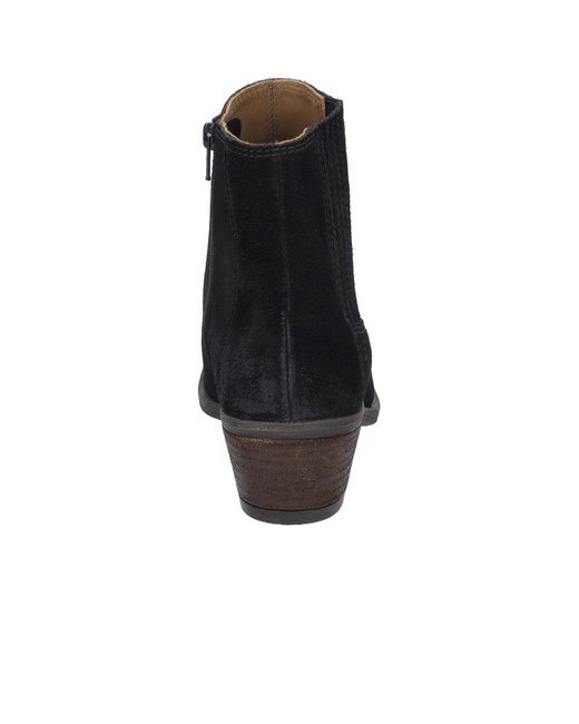 Josef Seibel Black Daphne 44 Western Inspired Ankle Boots