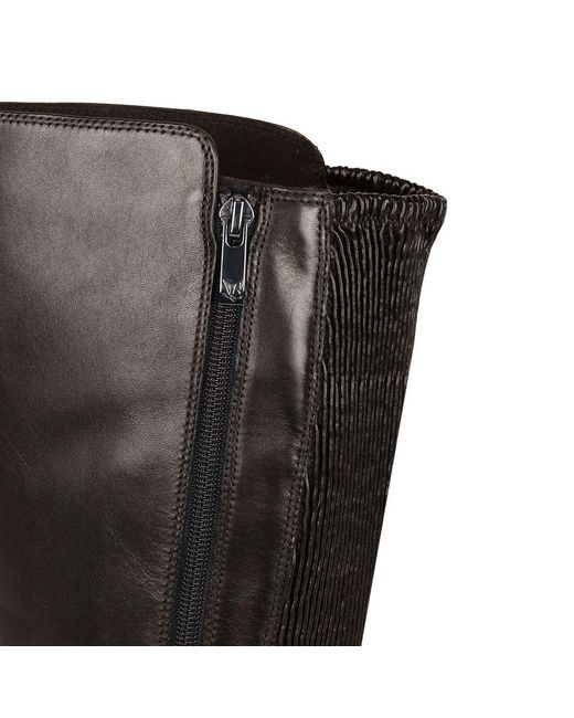 Caprice Brown Locket M Knee High Boots