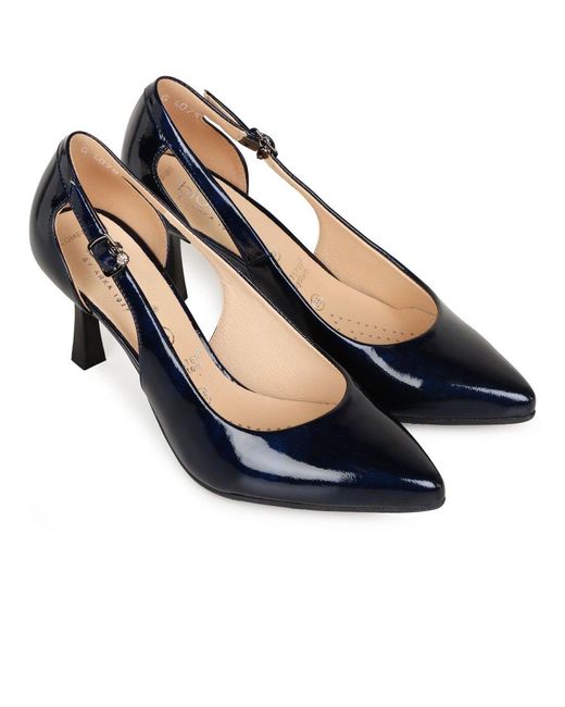 Bioeco Blue Portia Open Court Shoes