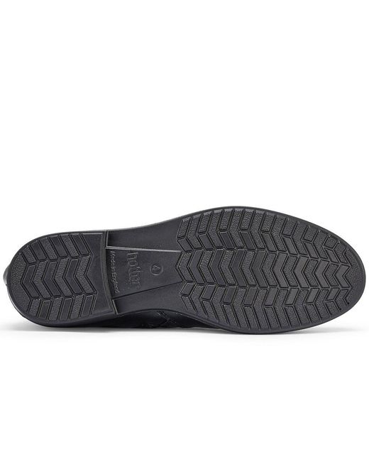 Hotter Black Irving Boots