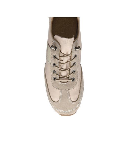 Lotus White Lola Trainers