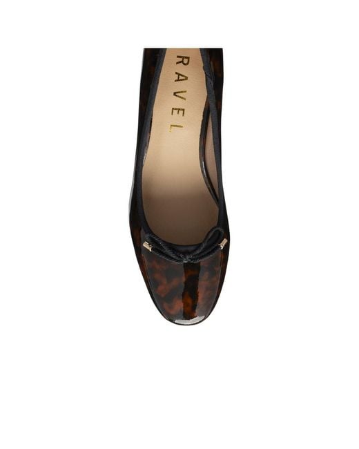Ravel Black Darton Court Shoes