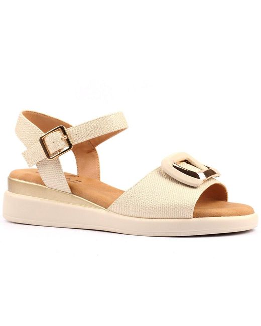 Lunar (GRS) Metallic Jessika Sandals