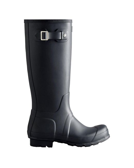 Hunter Black Original Tall Wellingtons for men