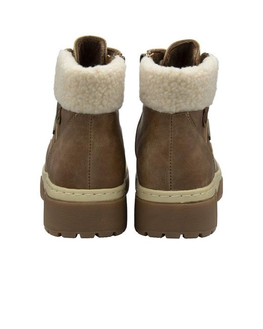 Lotus Brown Conniston Ankle Boots