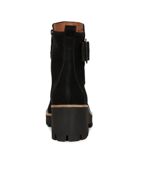 Paul Green Black Mia Ankle Boots