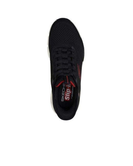 Skechers Black Skech-Air Ventura Vanderway Trainers for men