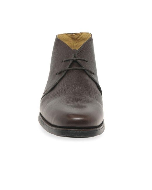 Anatomic & Co Brown Anatomic &Amp; Co Londrina Formal Leather Chukka Boots for men